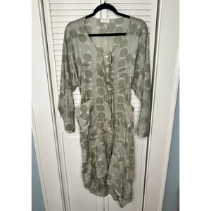 Krista Larson Stellah Long Sleeve Dress - 100% Cotton One Size